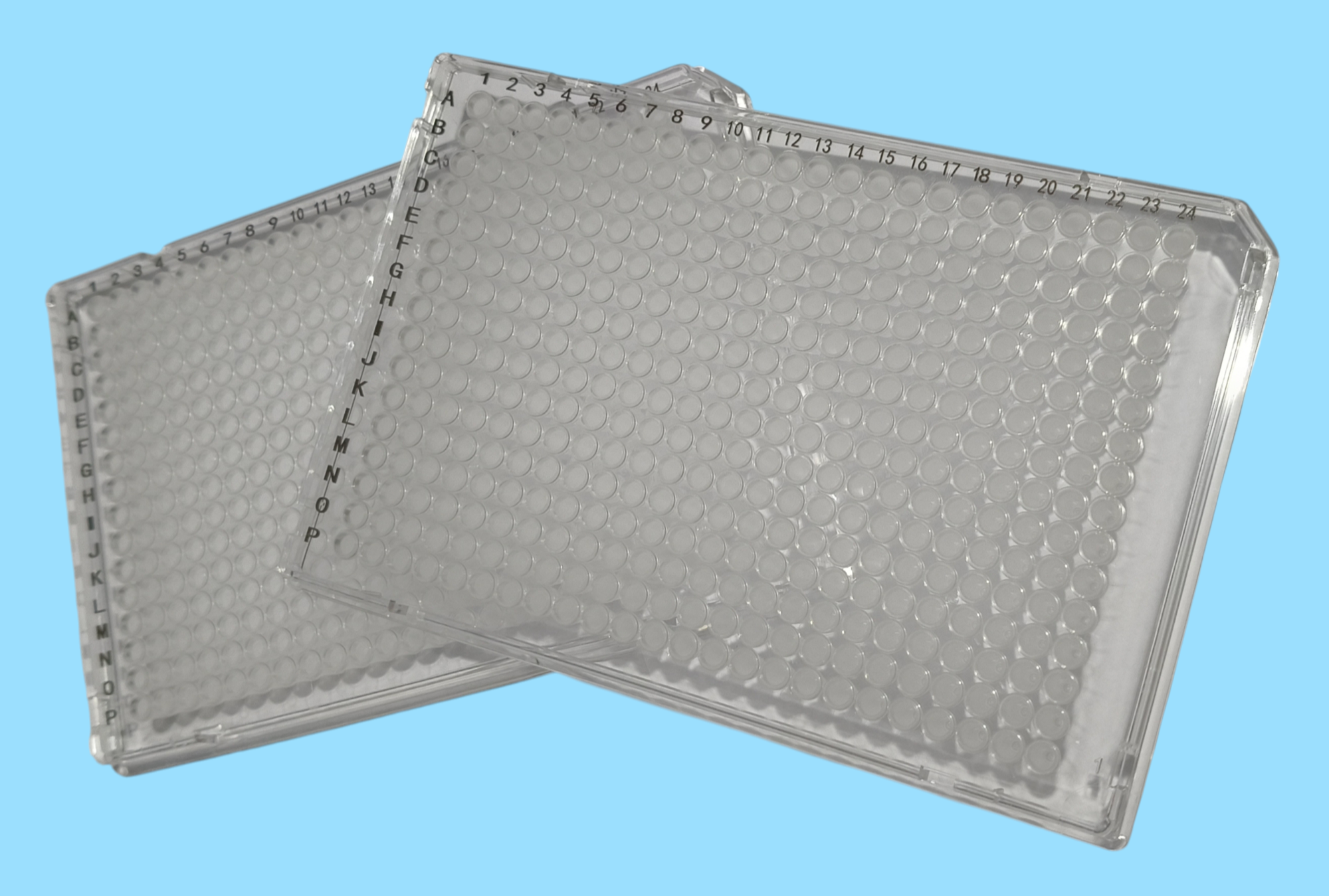 384 well PCR Plate Clear Frame&Clear Tube Sterile