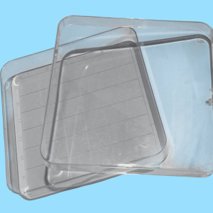 10x10cm Square Petri Dish ETO Sterile